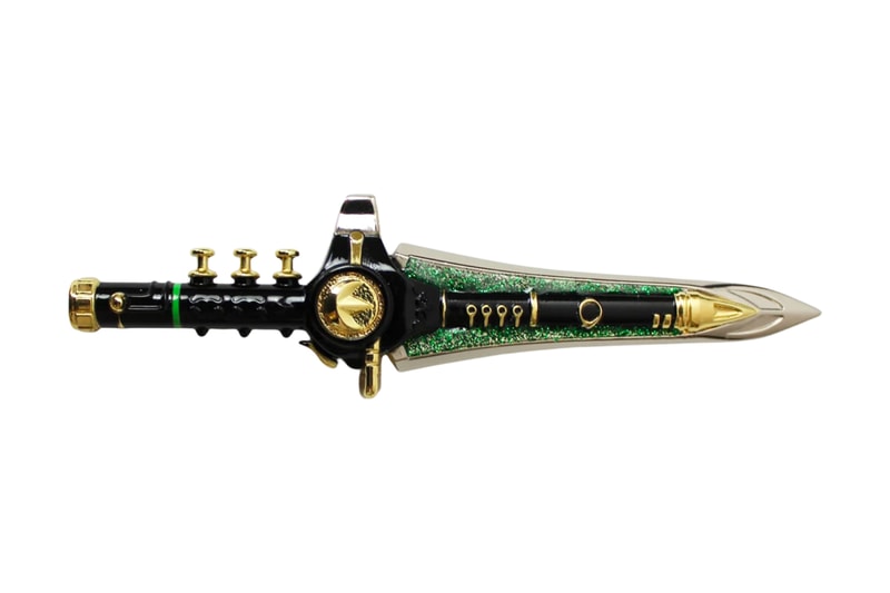 green ranger power rangers tommy Dragon Dagger Letter Opener Iron Heroes tokusatsu 1990s tommy oliver 
