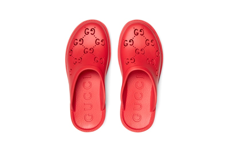 Мужские сандалии без шнуровки Gucci, черные, красные, ярко-синие, с перфорированной галькой, резиновые сабо Birkenstock, туфли-мулы Crocs, летняя обувь с открытой спиной, роскошная летняя обувь Alessandro Michele