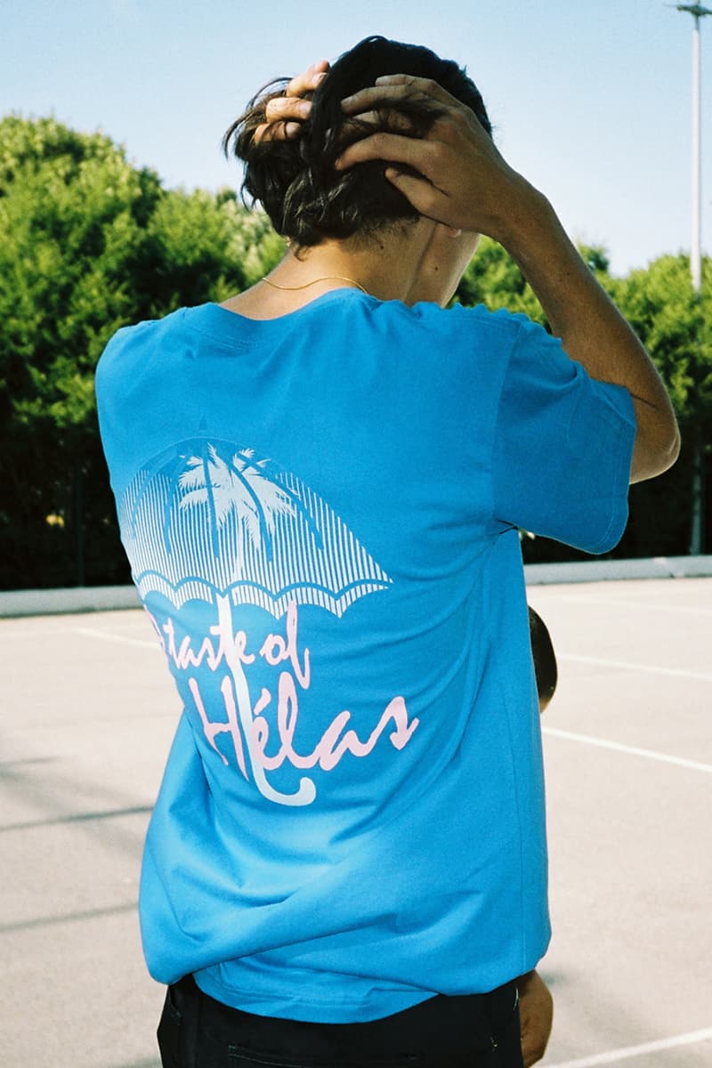 Hélas Summer 2021 Menswear Collection Lookbook skate brand French biarittz Lucas Puig 