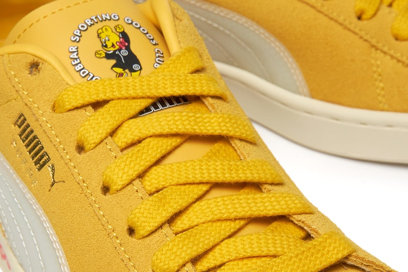 Haribo x PUMA Suede Triplex "Mimosa/Whisper White" 382560-01 Release Information Gummy Bear Kids Grown-Ups Love It So Drop Date Shoe Footwear Collaboration Sneakers Trainers Yellow
