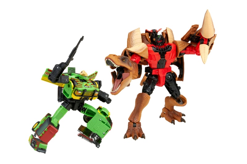 hasbro jurassic park tyrannosaurus rex ford explorer transformers figures toys collectibles 