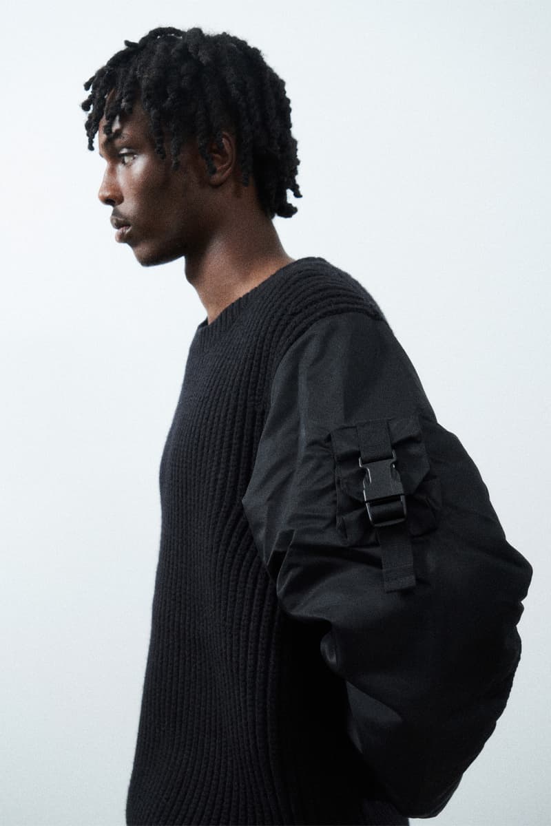 Helmut Lang Focuses on Technical Innovation for Resort 2022 Collection lookbook technical rigs 