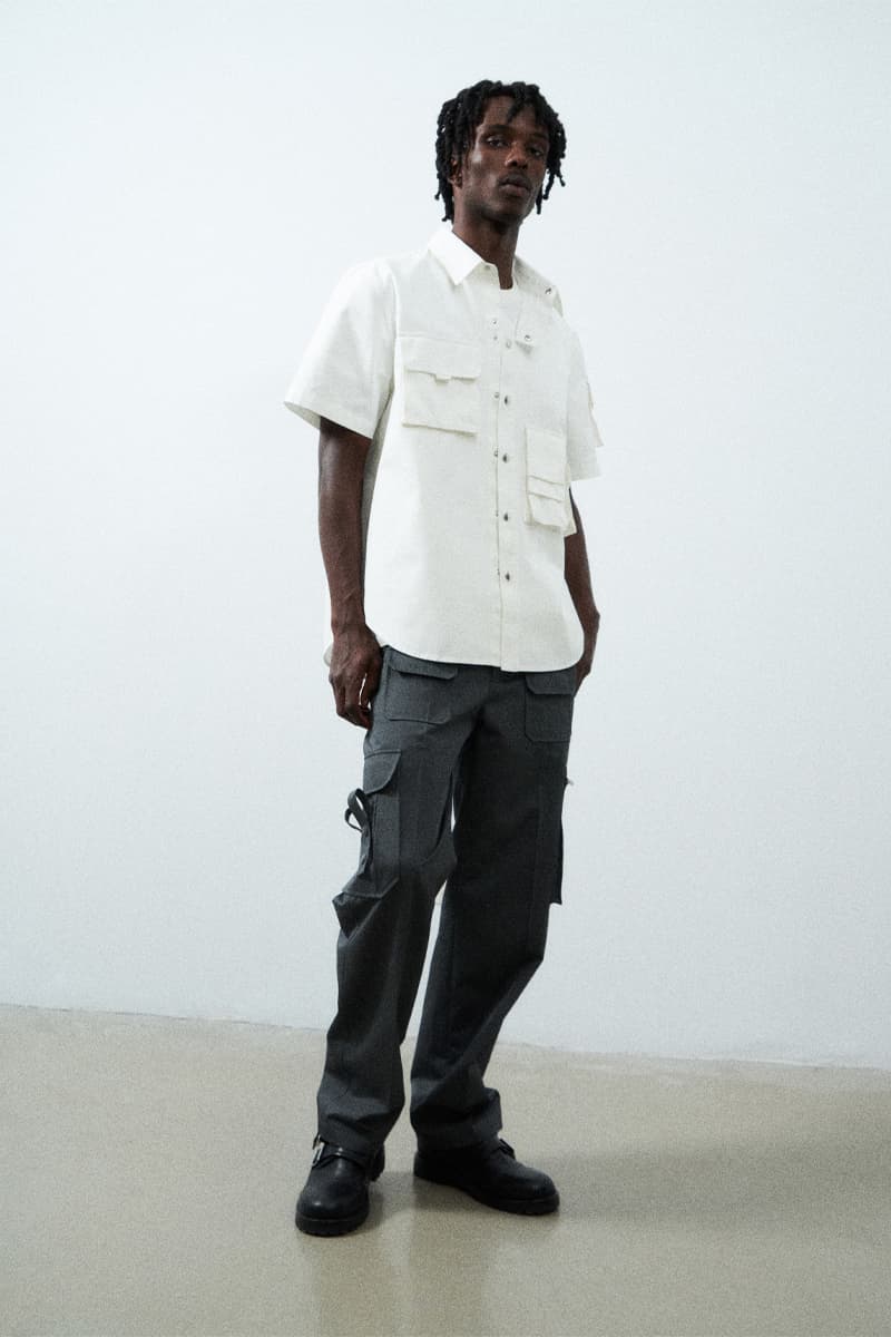 Helmut Lang Focuses on Technical Innovation for Resort 2022 Collection lookbook technical rigs 