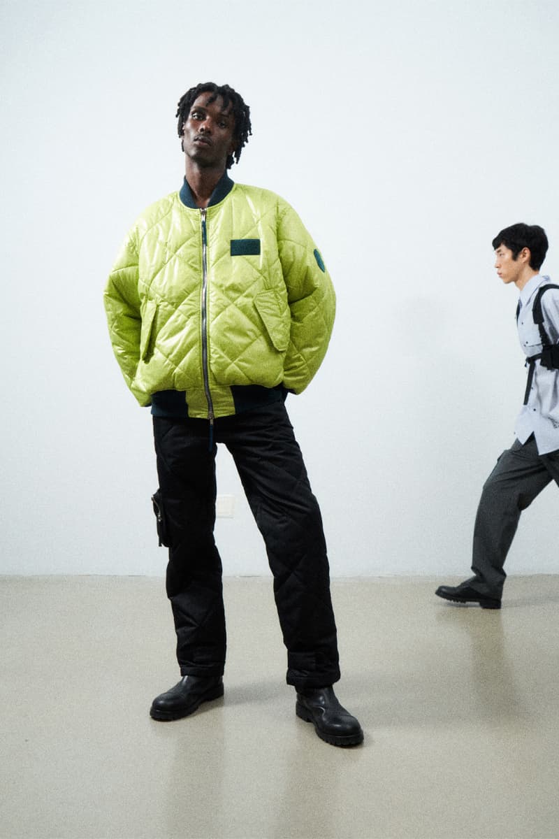 Helmut Lang Focuses on Technical Innovation for Resort 2022 Collection lookbook technical rigs 