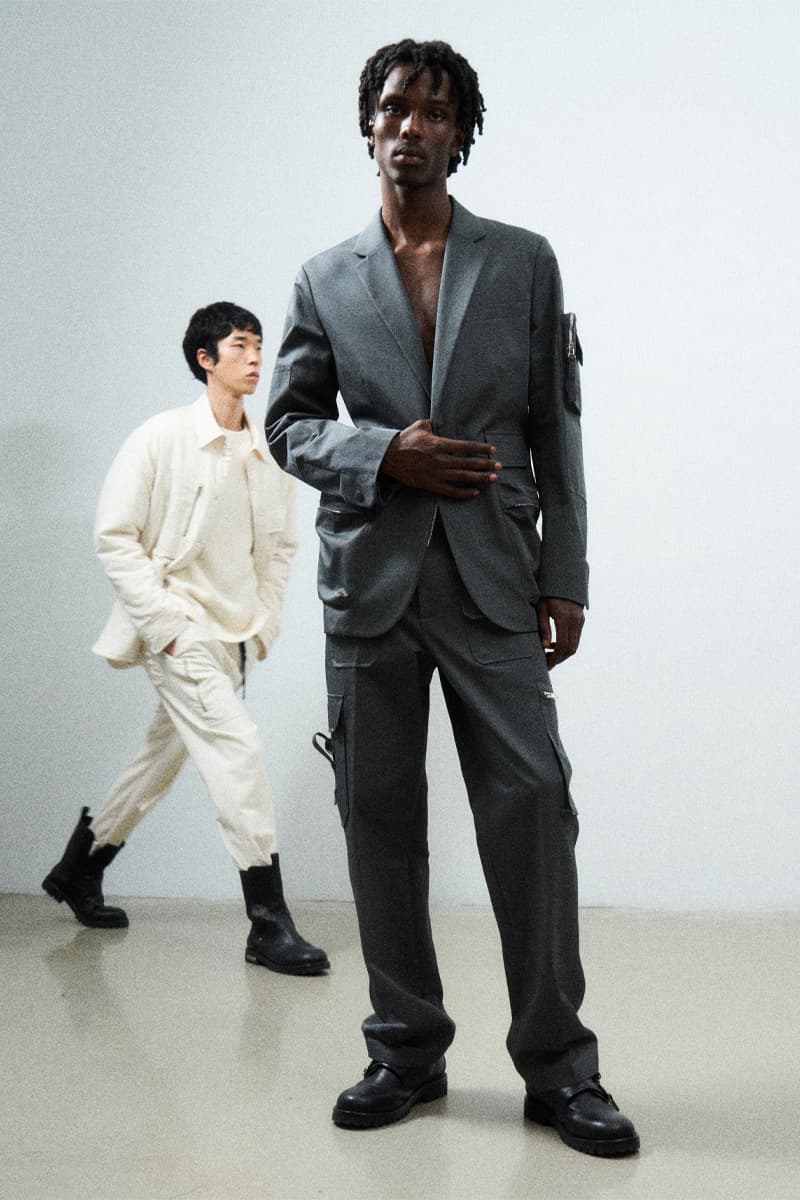 Helmut Lang Focuses on Technical Innovation for Resort 2022 Collection lookbook technical rigs 