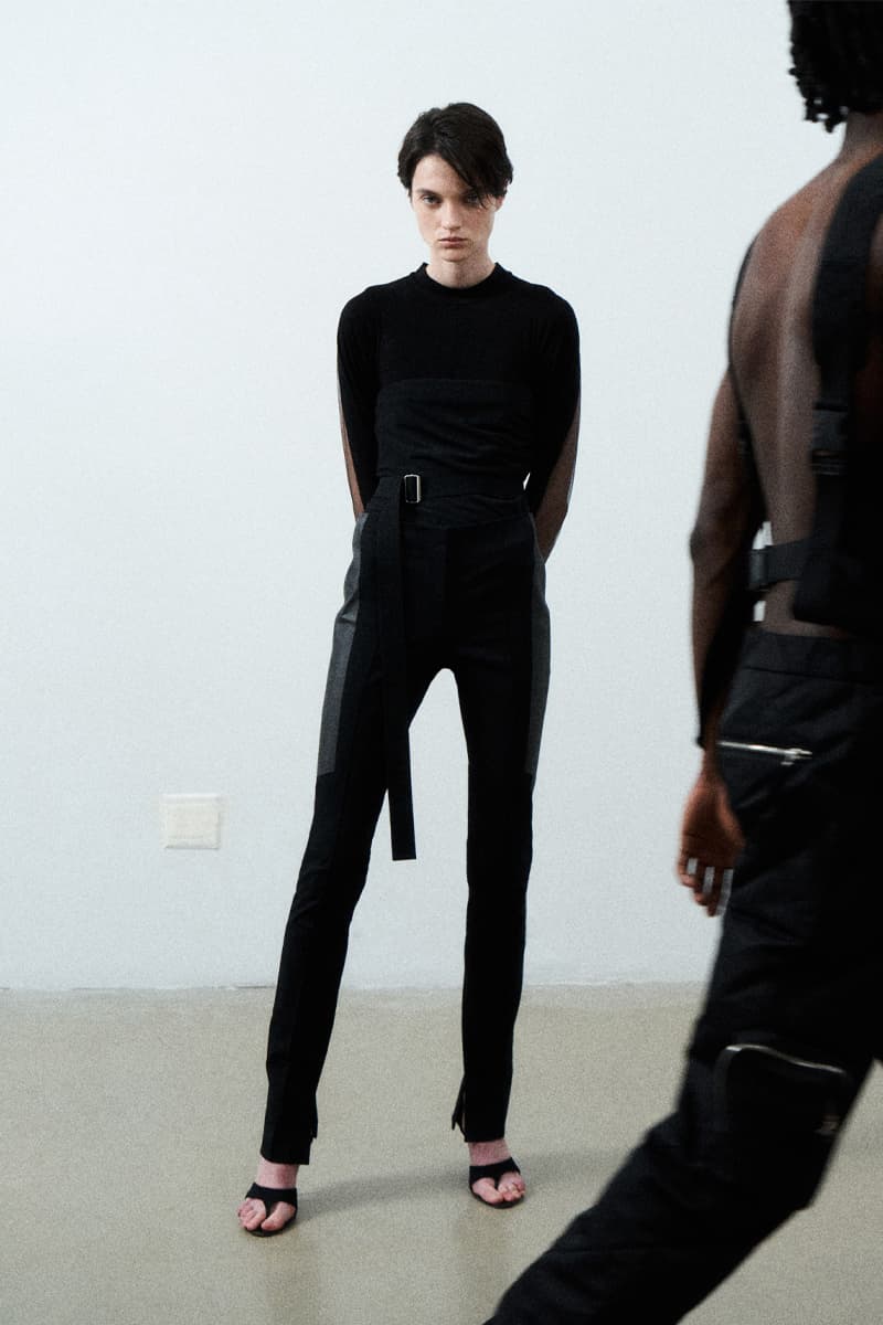 Helmut Lang Focuses on Technical Innovation for Resort 2022 Collection lookbook technical rigs 