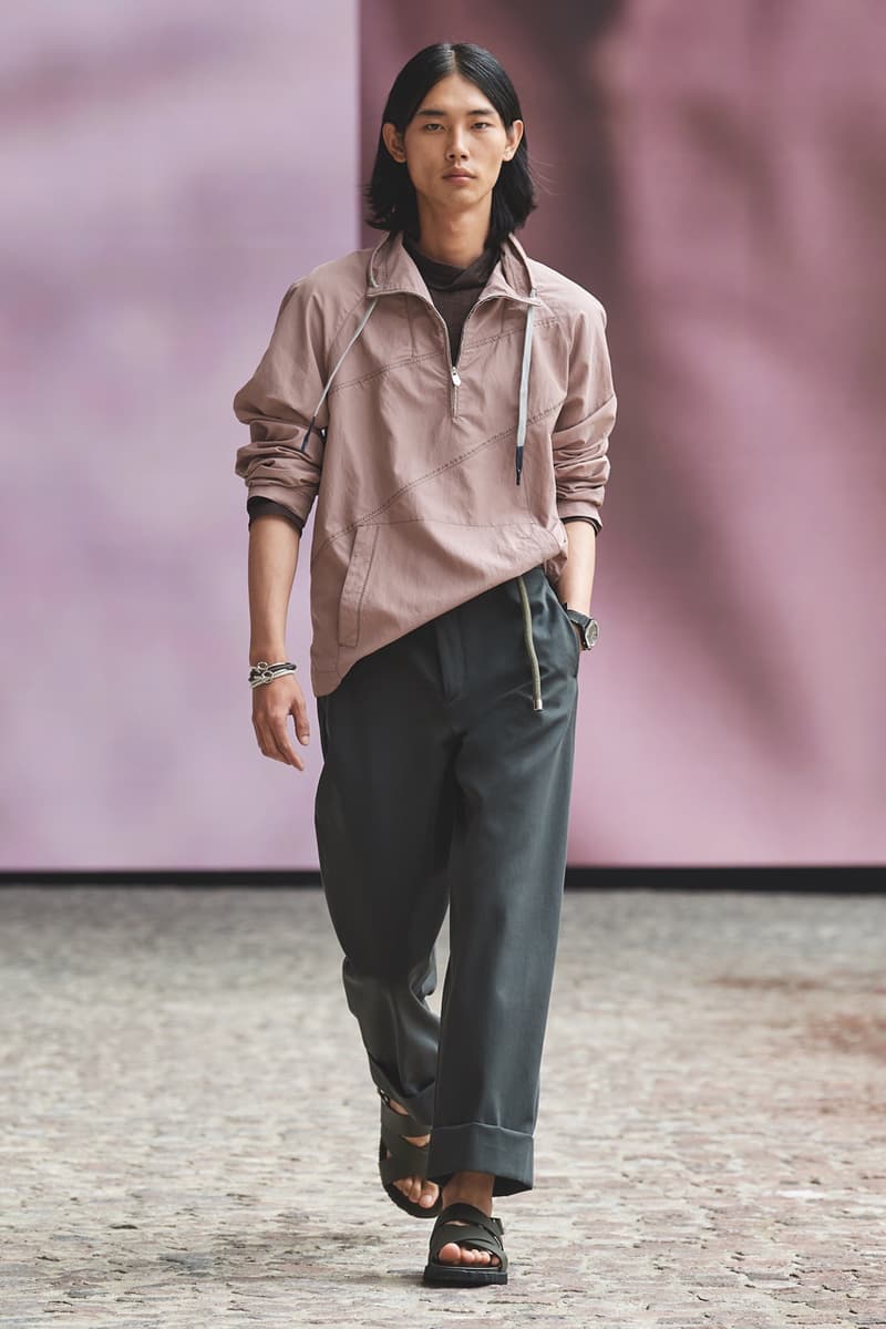 Hermès Spring/Summer 2022 Cyril Teste Véronique Nichanian "Augmented Show" Paris Mens Crocodile Leather Shirts SS22 Luxury Theatrical Drama