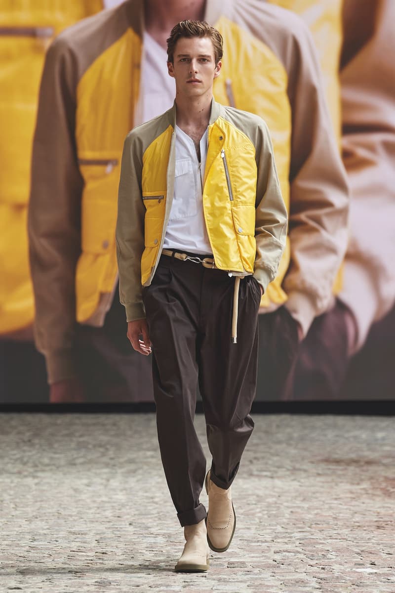 Hermès Spring/Summer 2022 Cyril Teste Véronique Nichanian "Augmented Show" Paris Mens Crocodile Leather Shirts SS22 Luxury Theatrical Drama