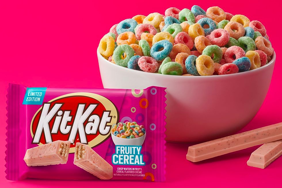Hershey's Kit Kat Fruity Cereal Bars Release