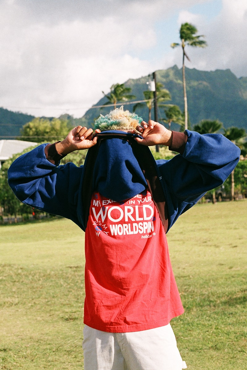 Kevin Abstract Highlights Latest Nature-Inspired Capsule From Holiday lookbook los angeles streetwear brockhampton nick holiday hawaii nature-inspired drop gunner stahl streetwear streetstyle