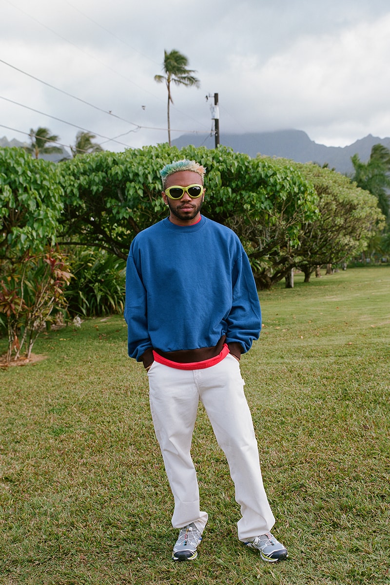 Kevin Abstract Highlights Latest Nature-Inspired Capsule From Holiday lookbook los angeles streetwear brockhampton nick holiday hawaii nature-inspired drop gunner stahl streetwear streetstyle