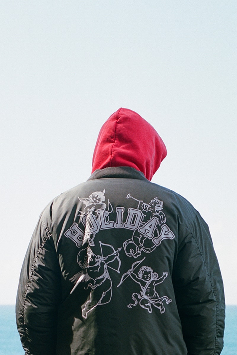 Kevin Abstract Highlights Latest Nature-Inspired Capsule From Holiday lookbook los angeles streetwear brockhampton nick holiday hawaii nature-inspired drop gunner stahl streetwear streetstyle