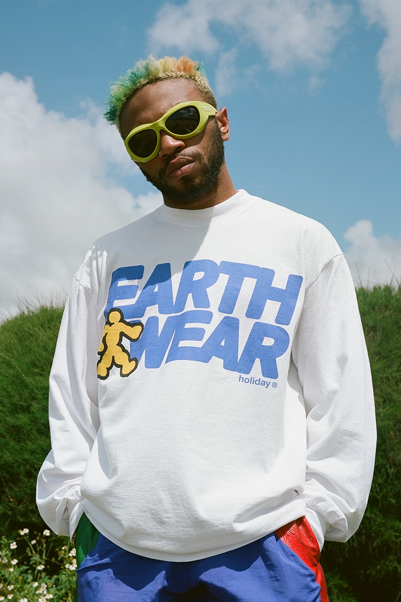 Kevin Abstract Highlights Latest Nature-Inspired Capsule From Holiday lookbook los angeles streetwear brockhampton nick holiday hawaii nature-inspired drop gunner stahl streetwear streetstyle