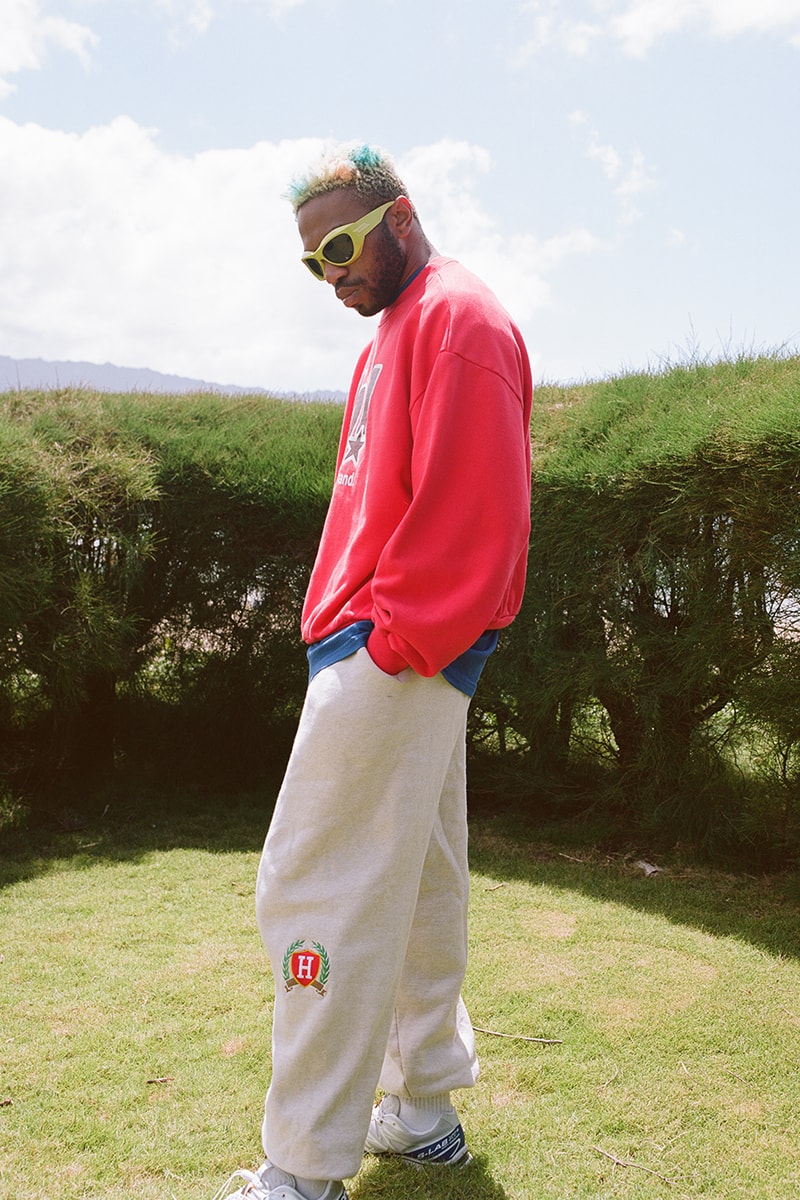 Kevin Abstract Highlights Latest Nature-Inspired Capsule From Holiday lookbook los angeles streetwear brockhampton nick holiday hawaii nature-inspired drop gunner stahl streetwear streetstyle