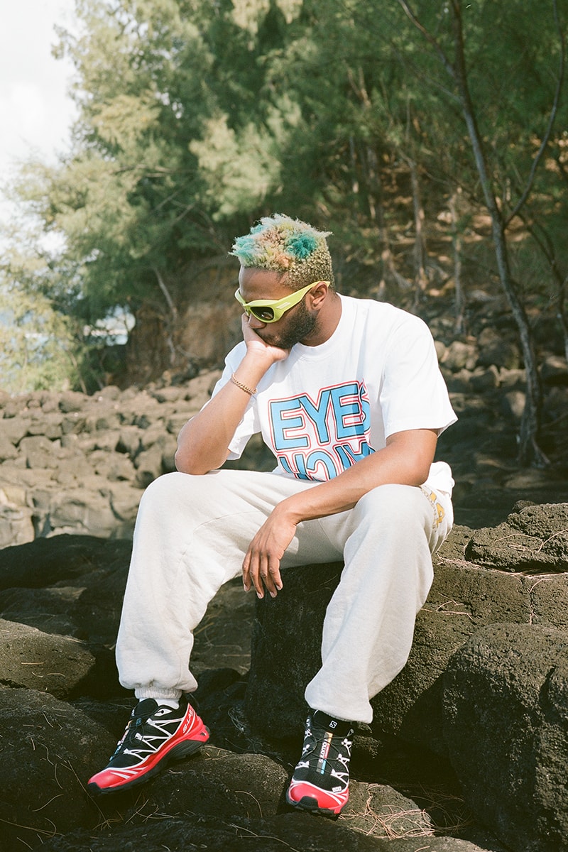Kevin Abstract Highlights Latest Nature-Inspired Capsule From Holiday lookbook los angeles streetwear brockhampton nick holiday hawaii nature-inspired drop gunner stahl streetwear streetstyle