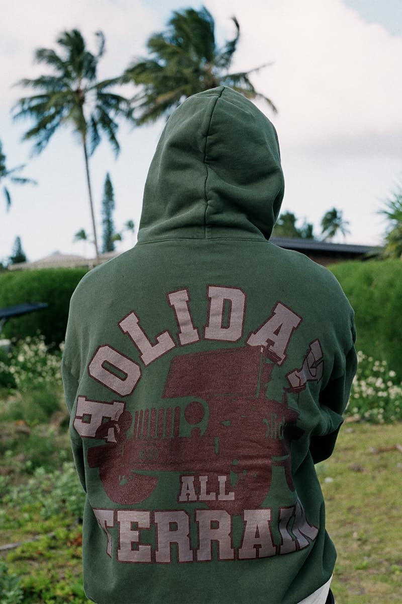 Kevin Abstract Highlights Latest Nature-Inspired Capsule From Holiday lookbook los angeles streetwear brockhampton nick holiday hawaii nature-inspired drop gunner stahl streetwear streetstyle