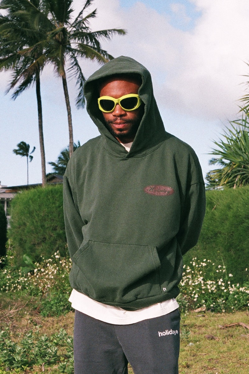 Kevin Abstract Highlights Latest Nature-Inspired Capsule From Holiday lookbook los angeles streetwear brockhampton nick holiday hawaii nature-inspired drop gunner stahl streetwear streetstyle