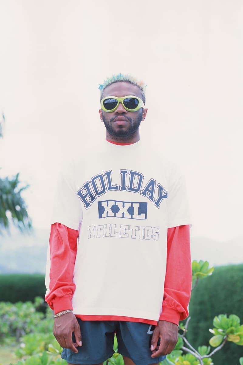 Kevin Abstract Highlights Latest Nature-Inspired Capsule From Holiday lookbook los angeles streetwear brockhampton nick holiday hawaii nature-inspired drop gunner stahl streetwear streetstyle