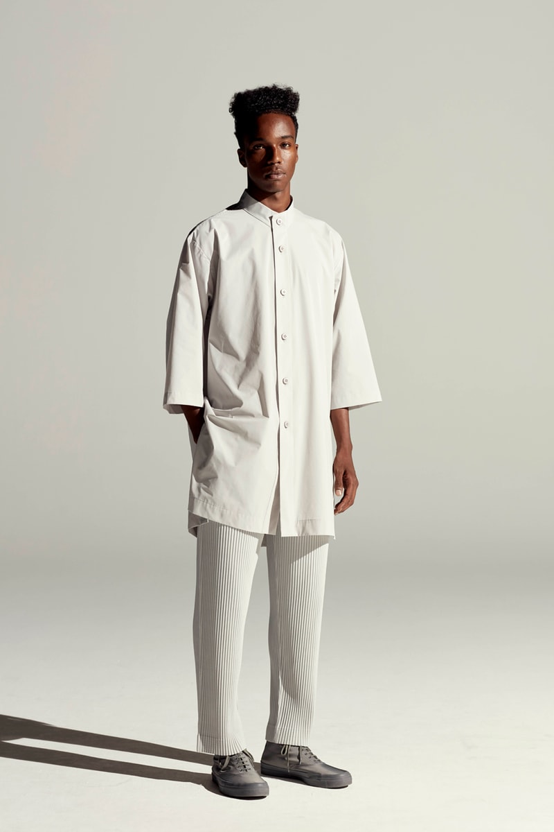 HOMME PLISSÉ ISSEY MIYAKE Spring/Summer 2022 "Human Ensemble" Collection Mens Looks Lookbook SS22 Pleats Ren TAKADA Kazunali Tajima Video 
