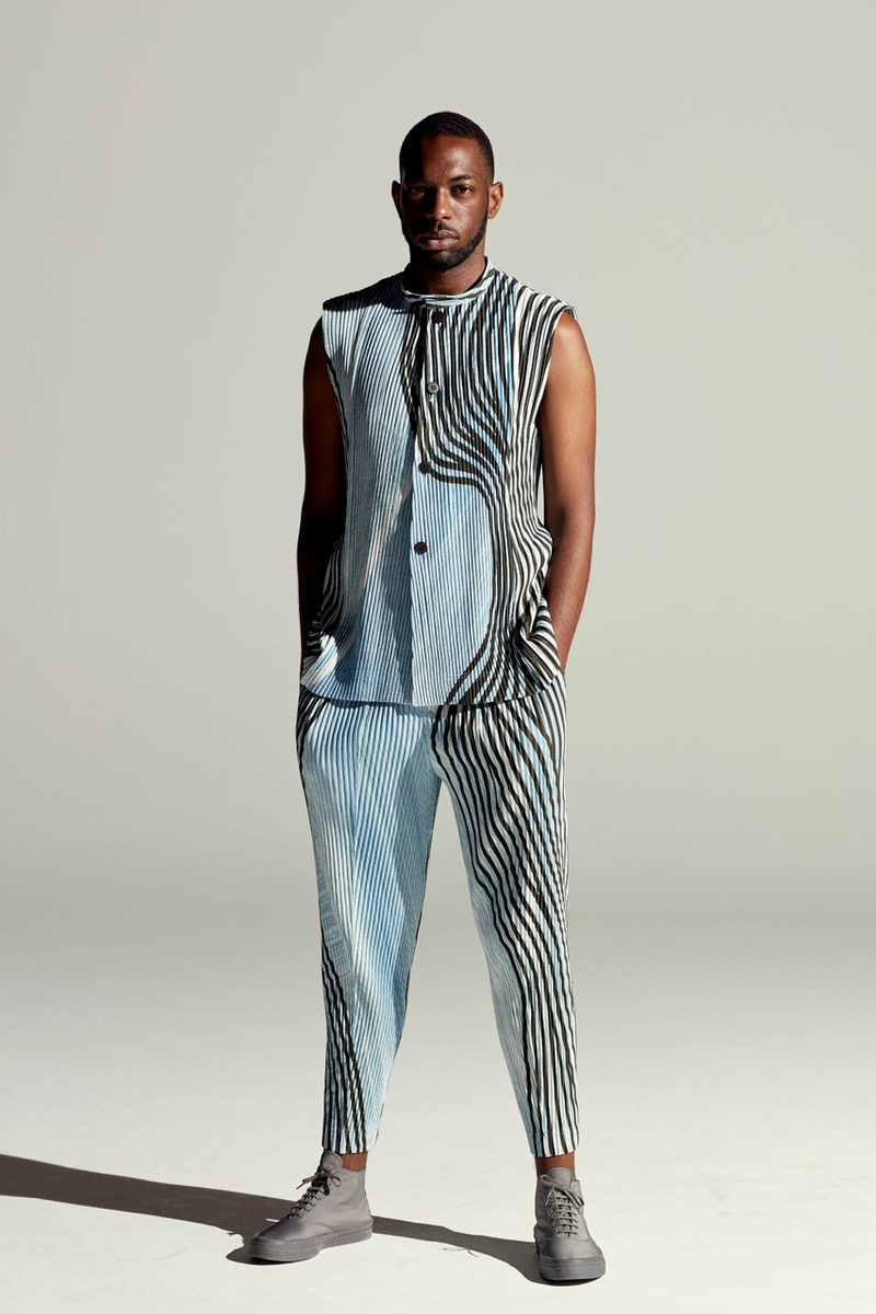 HOMME PLISSÉ ISSEY MIYAKE Spring/Summer 2022 "Human Ensemble" Collection Mens Looks Lookbook SS22 Pleats Ren TAKADA Kazunali Tajima Video 