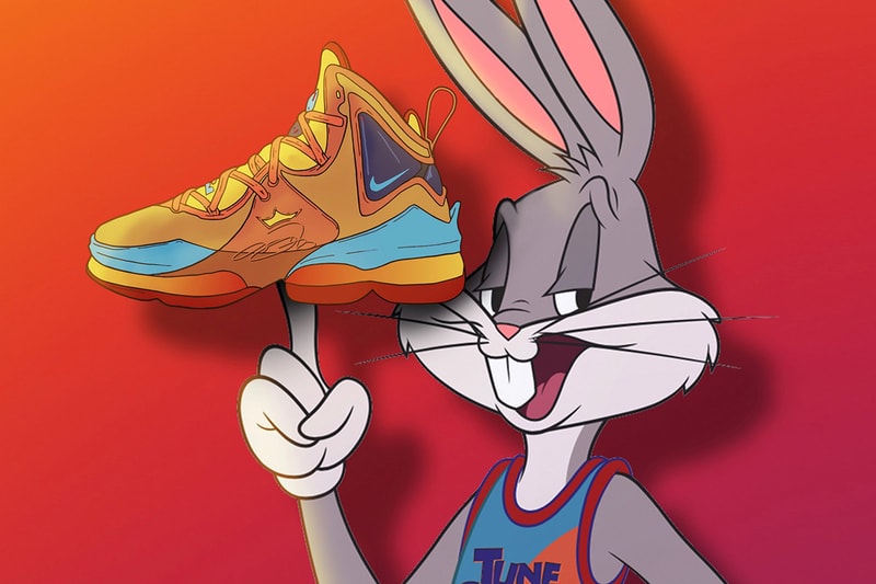 lebron james zendaya looney tunes tune squad basketball move trailer lola bunny bugs bunny wile e cayote converse nike jerseys