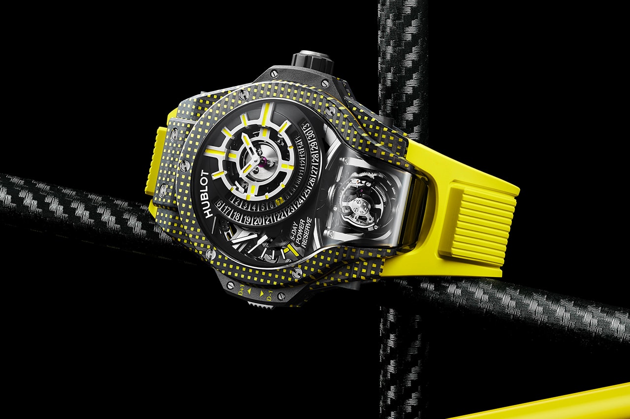 3D Carbon Structure Proves the Perfect Partner For Complicated Hublot Case