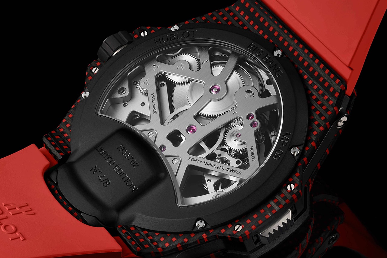3D Carbon Structure Proves the Perfect Partner For Complicated Hublot Case