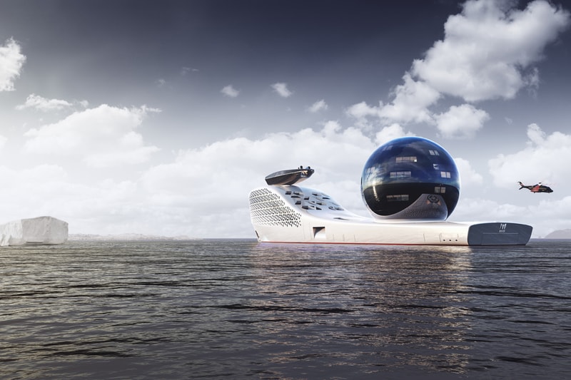 Iddes Yachts Earth 300 Nuclear-Powered Gigayatch Superyatch $700m USD Titanic Iván Salas Jefferson Boat Vessel Science Exploration Future Water Marine Travel Sea 