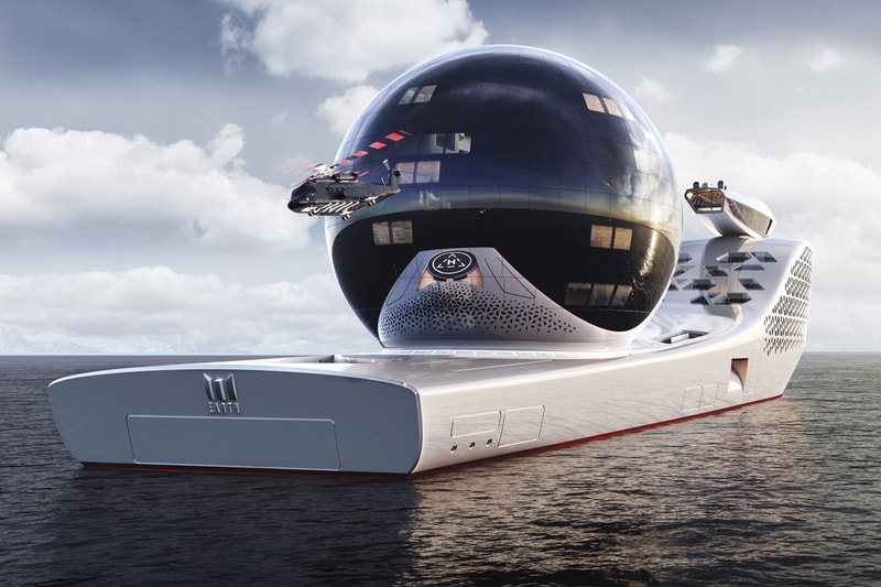 Iddes Yachts Earth 300 Nuclear-Powered Gigayatch Superyatch $700m USD Titanic Iván Salas Jefferson Boat Vessel Science Exploration Future Water Marine Travel Sea 