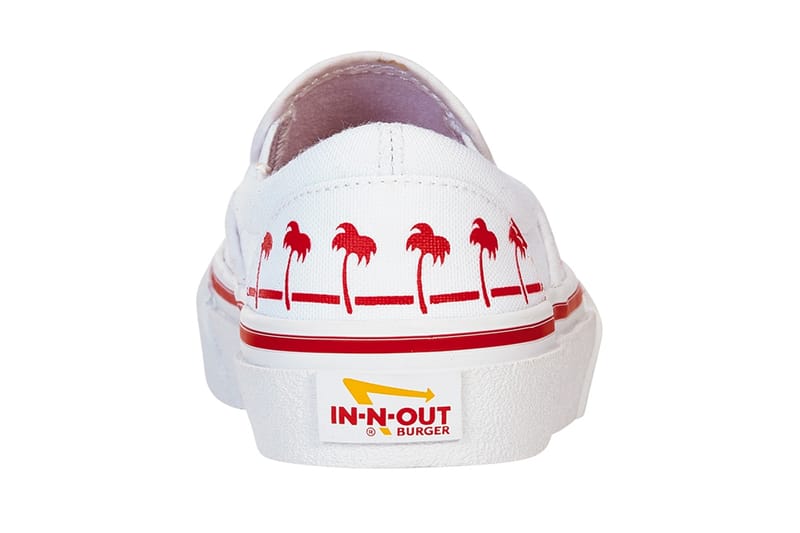 in n out vans slip ons