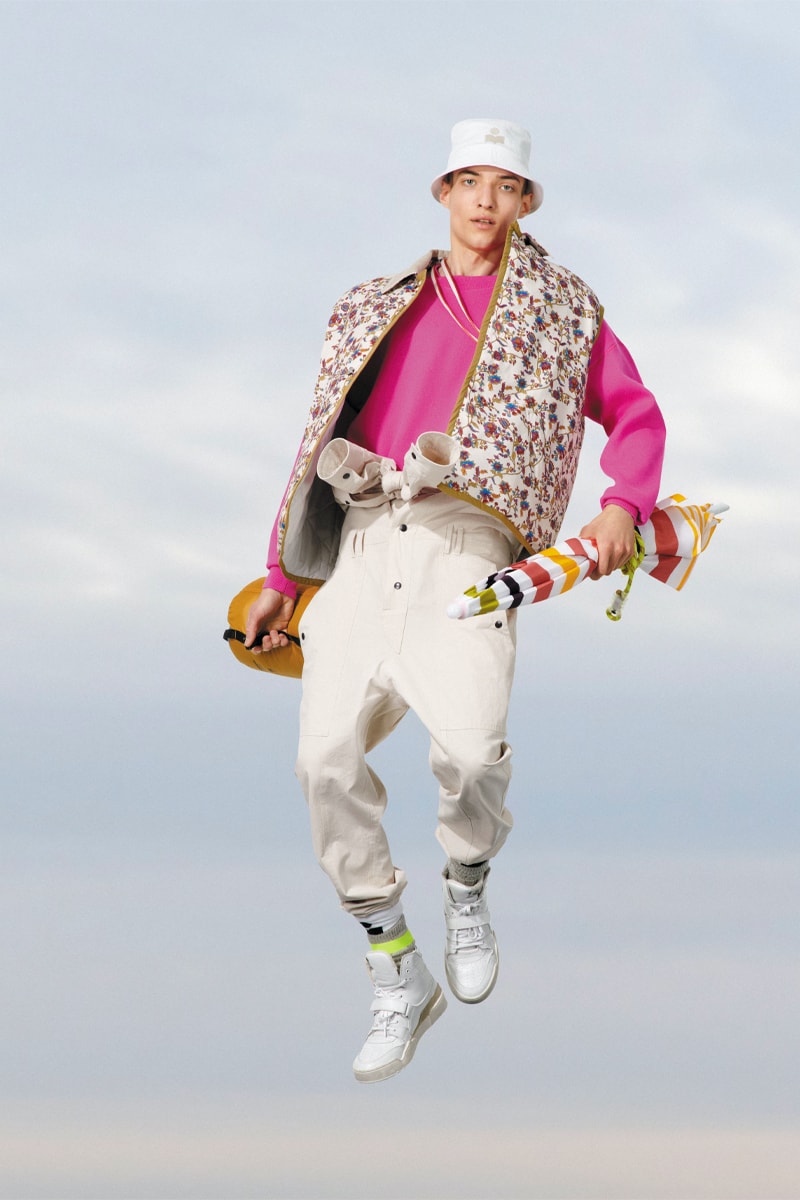 Isabel Marant Evokes '80s and '90s Color Dynamics and Silhouettes for SS22 Collection spring summer 2022 milan fashion week paris fashion week