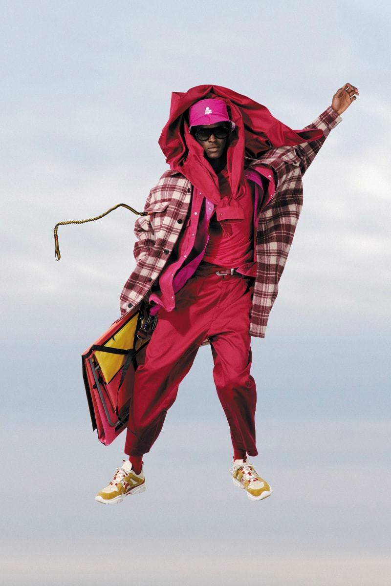 Isabel Marant Evokes '80s and '90s Color Dynamics and Silhouettes for SS22 Collection spring summer 2022 milan fashion week paris fashion week