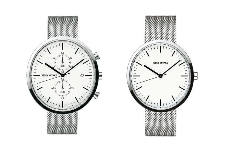 Issey Miyake Celebrates Watch Line 20th-Anniversary With Naoto Fukasawa-Designed Timepieces