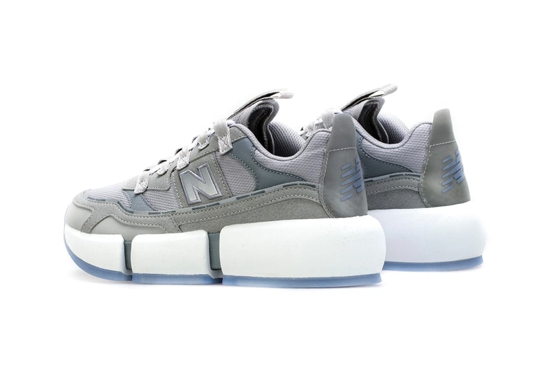 jaden smith new balance vision racer gray silver white blue MSVRCJSD official release date info photos price store list buying guide