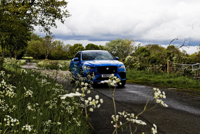 2021 Jaguar F-PACE SVR Road Test Review Driven Drive Five Liter V8 550 HP JLR SUV Rare Expensive British Automotive Manufacturer Photoshoot Power Speed Performance