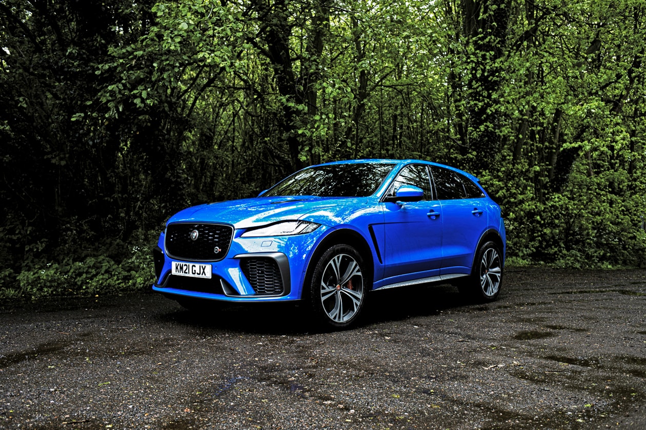 2021 Jaguar F-PACE SVR Road Test Review Driven Drive Five Liter V8 550 HP JLR SUV Rare Expensive British Automotive Manufacturer Photoshoot Power Speed Performance