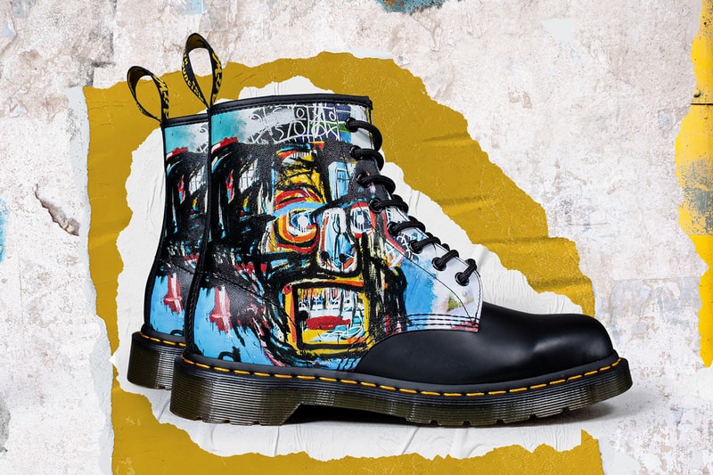 jean michel basquiat dr martens doc 1460 1461 boot shoe pez dispenser 1982 untitled official release date info photos price store list buying guide