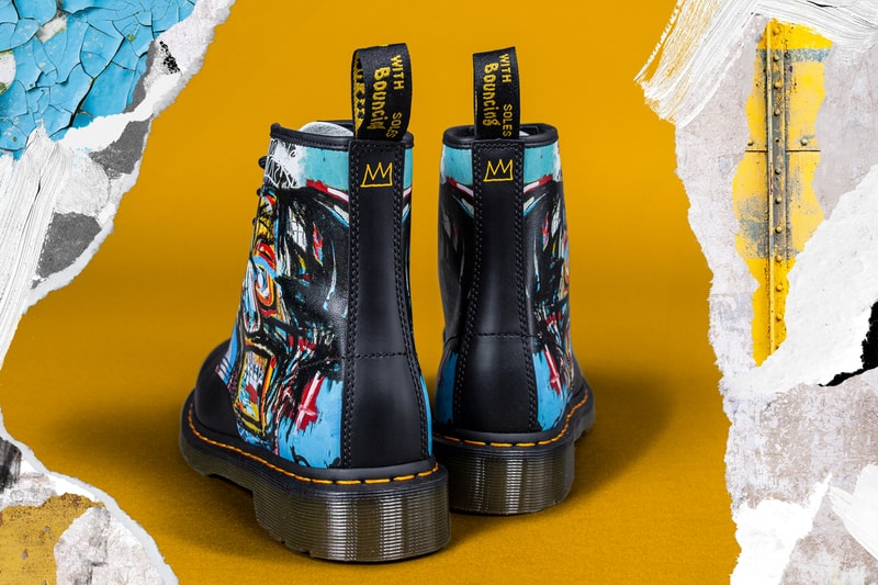 jean michel basquiat dr martens doc 1460 1461 boot shoe pez dispenser 1982 untitled official release date info photos price store list buying guide