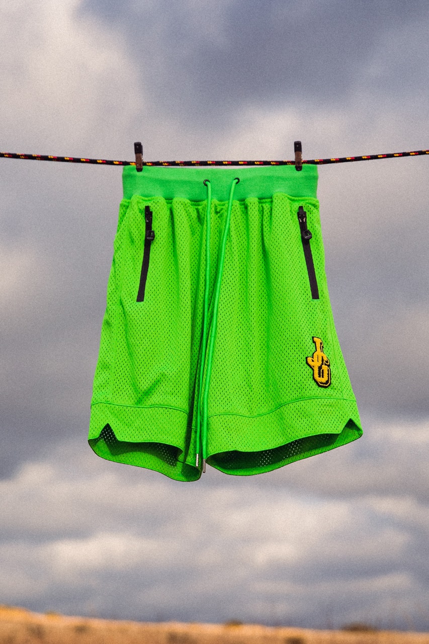 john geiger co summer 2021 mesh basketball shorts chenille logo pink yellow blue green orange phone numbers t shirt official release date info photos price store list buying guide