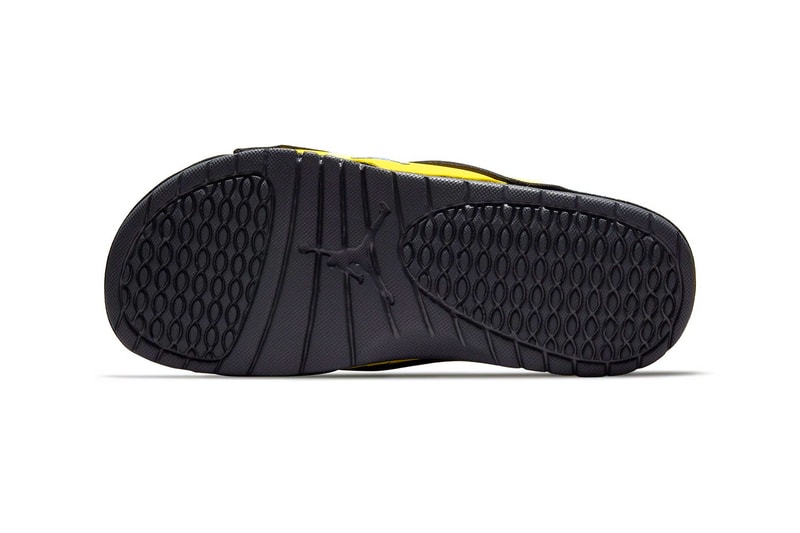 Jordan brand Hydro Slide IV Lightning Colorway release DN4238-701 sandals slides footwear AJ4 IV