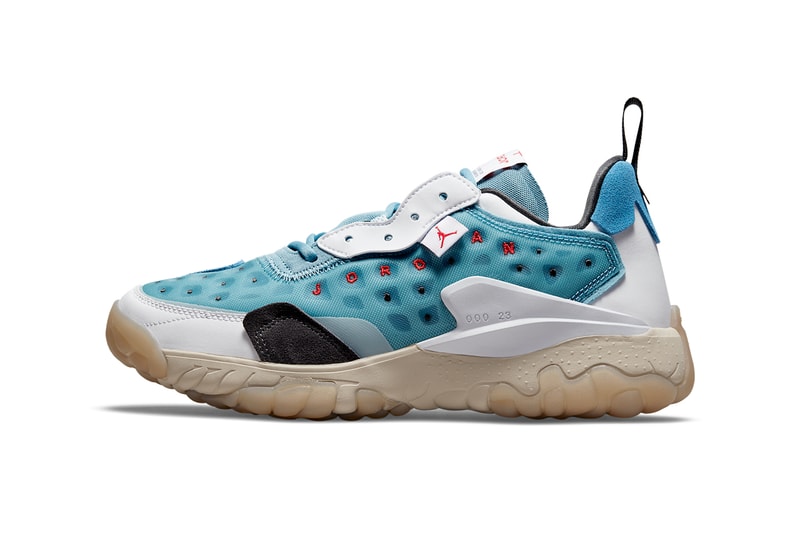air michael jordan brand delta 2 cerulian white blue tan react foam CV8121 102 400 official release date info photos price store list buying guide