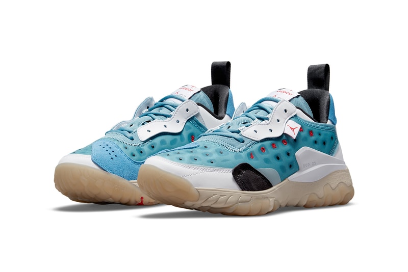 air michael jordan brand delta 2 cerulian white blue tan react foam CV8121 102 400 official release date info photos price store list buying guide