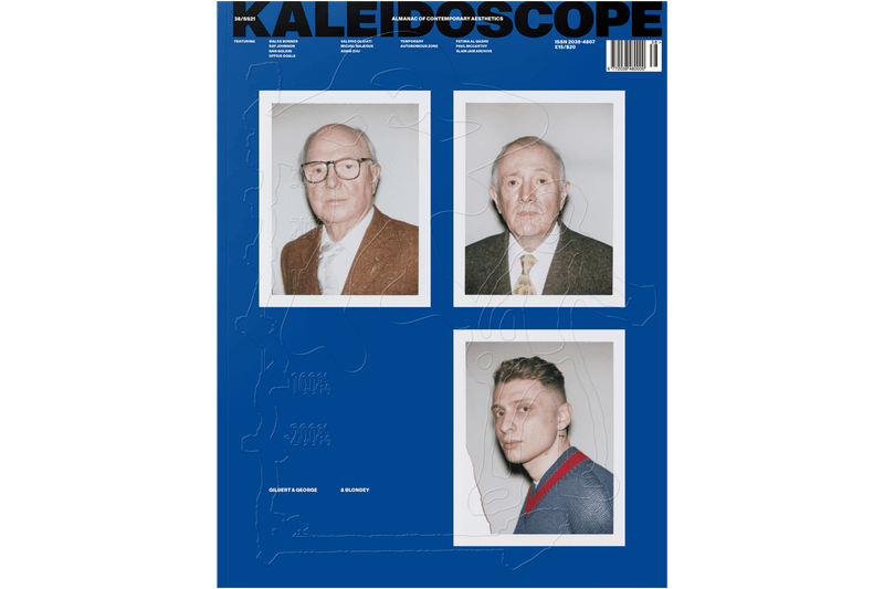 KALEIDOSCOPE Issue 38 Spring/Summer 2021 SS21 Magazine Cover Gilbert & George Blondey McCoy Covers Six Installments Grace Wales Bonner Rhea Dillon 