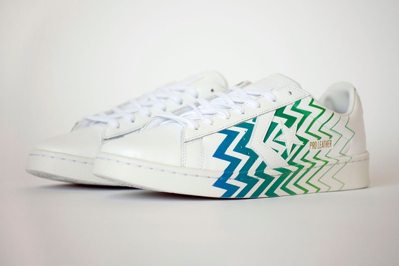 labrum london converse friends and family pro leather white blue green release information details competition
