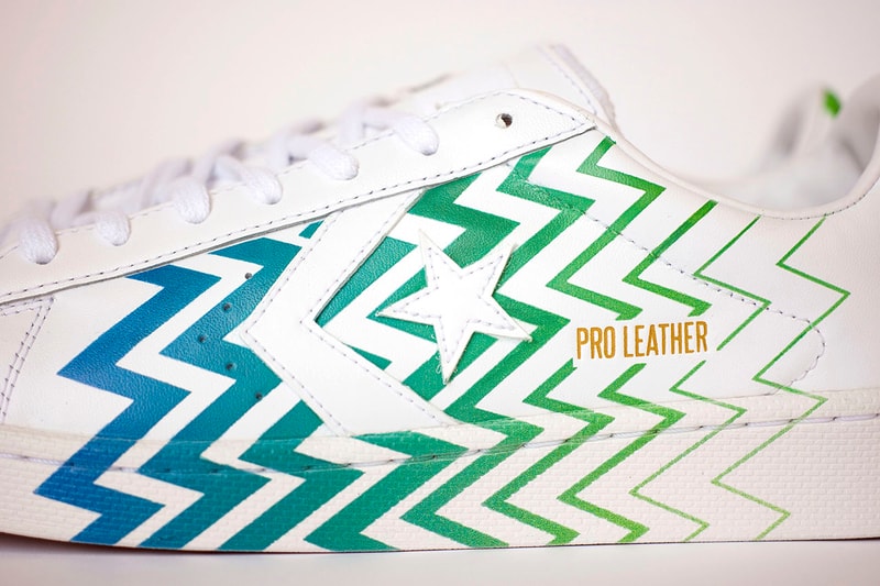 labrum london converse friends and family pro leather white blue green release information details competition