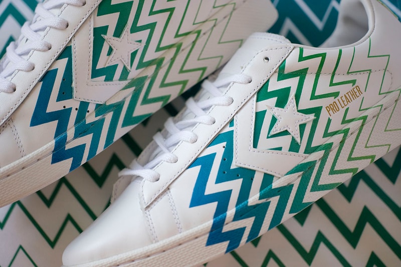 labrum london converse friends and family pro leather white blue green release information details competition