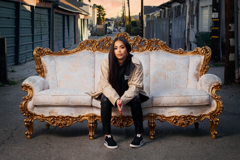 lauren london puma forever stronger collection suede t shirt hoodie nipsey hussle official release date info photos price store list buying guide
