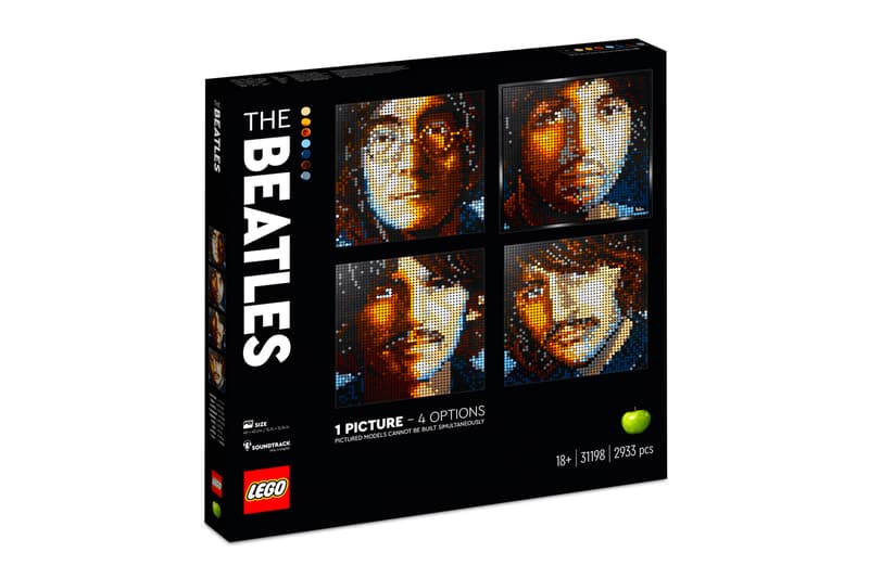 LEGO Art The Beatles White Album Portrait Set HBX