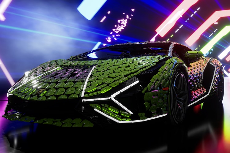 LEGO Technic Builds Life-Size Lamborghini Sián