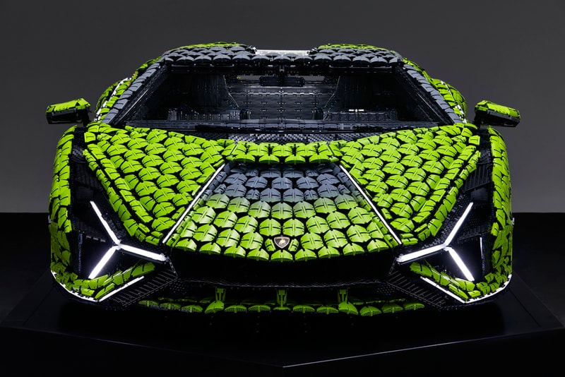 LEGO Technic Lamborghini Sián FKP 37 Life Size Build One Off Design Bricks Play Building Design Car Automobili Virtual Reality Simulator